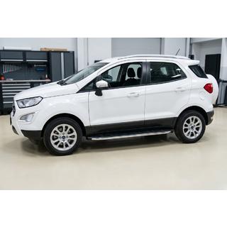 Боковые Подножки BlackLine (2 шт., Алюминий) Ford Ecosport 2013-2022 гг. фото 1
