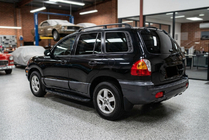 Hyundai Santa Fe 1 2000-2006 гг. Боковые Подножки Tayga Black (2 шт., Алюминий) фото 1