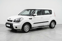Kia Soul I 2008-2013 гг. Боковые Подножки Tayga V2 (2 шт., Алюминий) фото 1