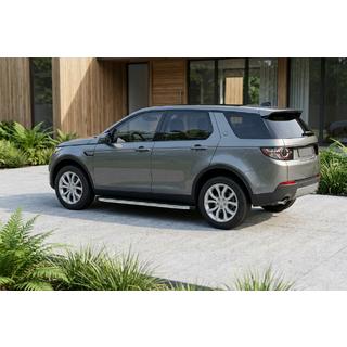 Боковые Подножки BlackLine (2 шт., Алюминий) Land Rover Discovery Sport 2014- гг. фото 1