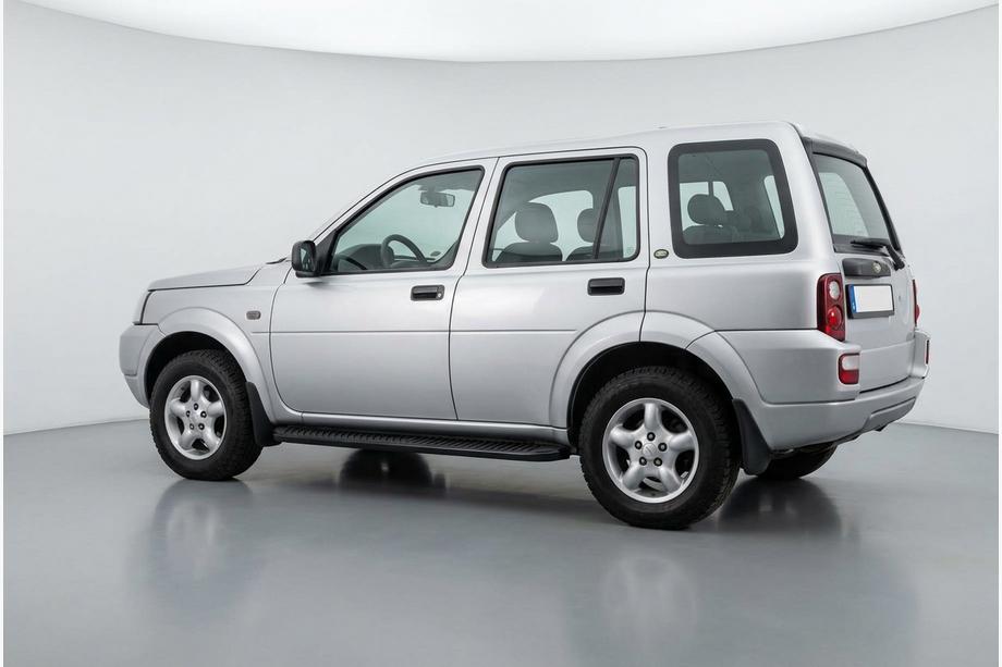 Land Rover Freelander I 1997-2006 гг. Боковые Подножки Tayga Black (2 шт., Алюминий) Image