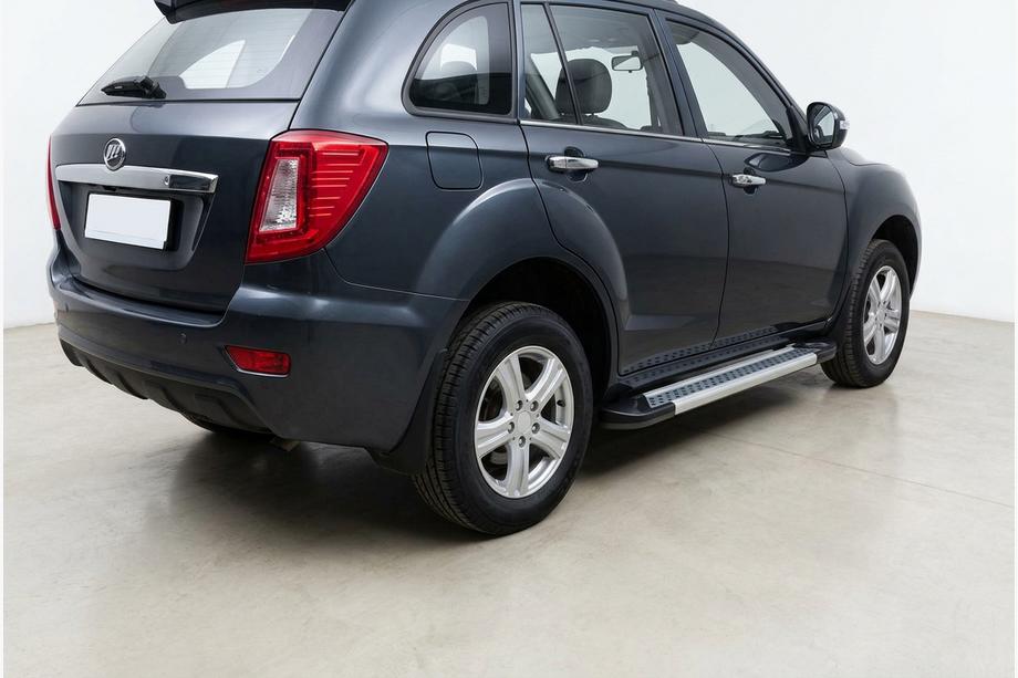 Lifan X60 2011- гг. Боковые Подножки New Vision Grey (2 шт., Алюминий) Фото 2