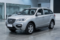 Lifan X60 2011- гг. Боковые Подножки RedLine Black (2 шт., Алюминий) фото 1
