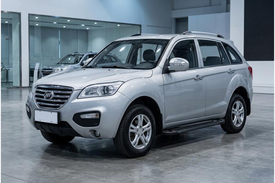 Lifan X60 2011- гг. Боковые Подножки RedLine Black (2 шт., Алюминий) Image