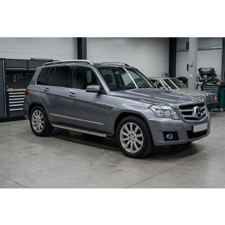 Боковые Подножки BlackLine (2 шт., Алюминий) Mercedes GLK class X204 2008-2015 гг. фото 1