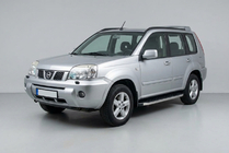 Nissan X-trail T30 2002-2007 гг. Боковые пороги BlackLine (2 шт., алюминий) фото 1