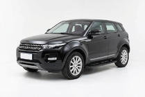 Range Rover Evoque 2012-2018 гг. Боковые Подножки Tayga Black (2 шт., Алюминий) фото 1