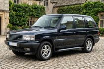 Range Rover II P38A 1997-2002 гг. Боковые пороги New Vision Black (2 шт., алюминий) фото 1