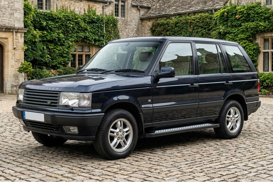 Range Rover II P38A 1997-2002 гг. Боковые пороги New Vision Black (2 шт., алюминий) Image