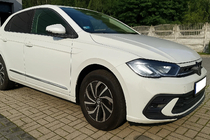 Volkswagen Polo 2017- гг. Дверные Молдинги Нержавеющая Сталь (4 шт) фото 1