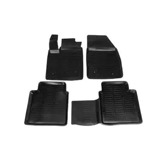 Резиновые коврики (4 шт, Niken 3D) Ford Focus IV 2018- гг. фото 2