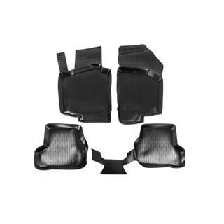 Резиновые коврики (4 шт, Niken 3D) Volkswagen Jetta 2006-2011 гг. фото 1