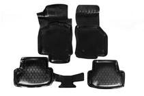 Volkswagen Golf 7/E-Golf 2012-2020 гг. Резиновые коврики (4 шт, Niken 3D) фото 1
