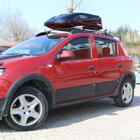 Dacia Sandero 2013-2020 гг. Молдинги на двери (4 шт, ABS) фото 2