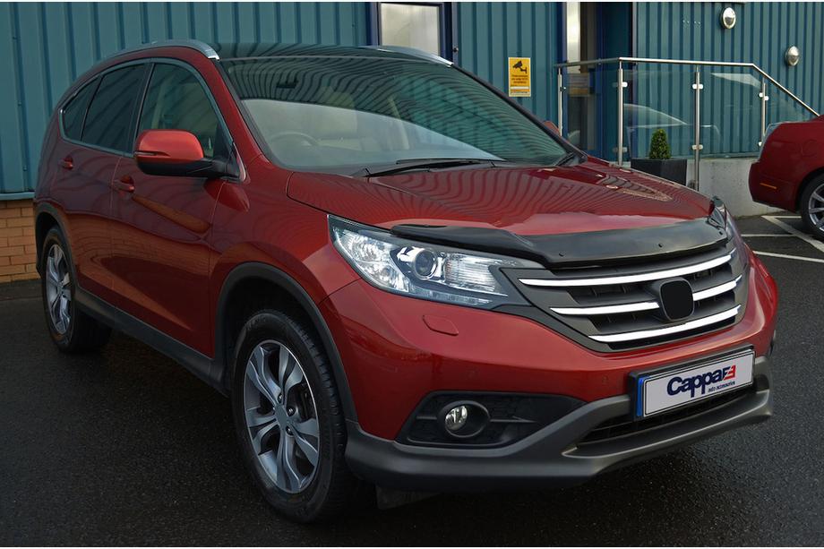 Honda CRV 2012-2016 гг. Дефлектор капота (EuroCap) Фото 6