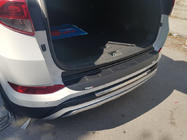 Hyundai Tucson TL 2016-2021 гг. Накладка на задний бампер EuroCap 2016-2018 (ABS) фото 17