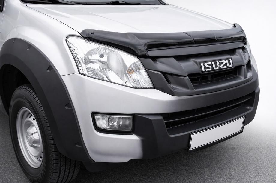 Isuzu D-Max 2011-2019 гг. Дефлектор капота (EuroCap) Image