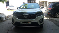 Kia Sorento III UM 2014-2020 гг. Дефлектор капота (EuroCap) фото 6