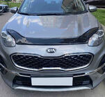 Kia Sportage 2015-2021 гг. Дефлектор капота (EuroCap) фото 2