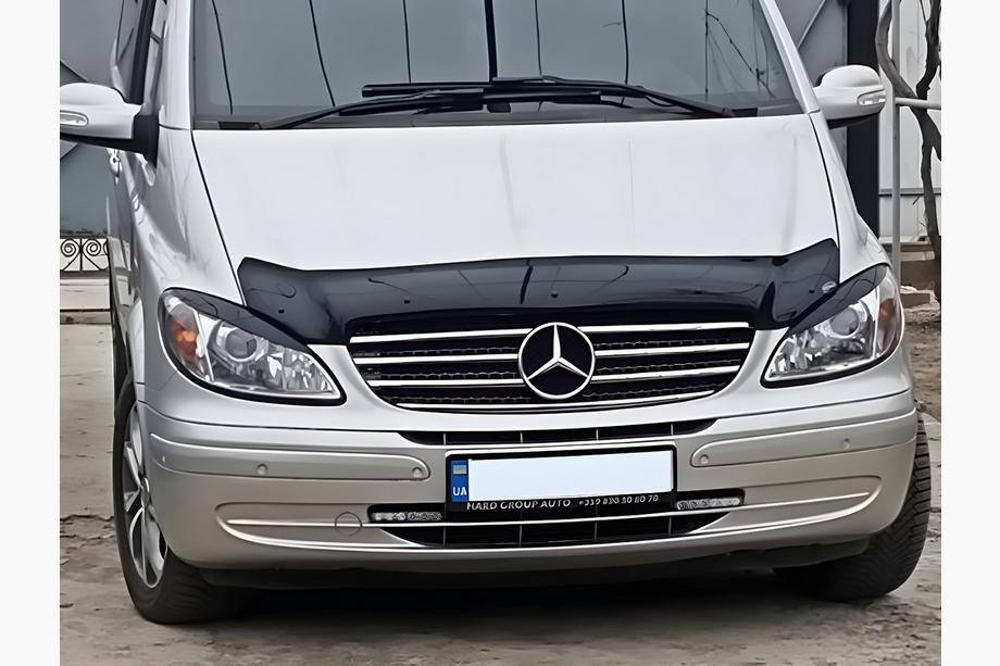 Mercedes Vito W639 2004-2014 гг. Дефлектор капота (2003-2010, EuroCap) Image