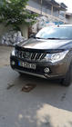Mitsubishi L200 2015-2024 гг. Дефлектор капота (2015-2019, EuroCap) фото 4