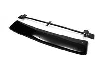 Mitsubishi L200 1996-2006 гг. Козырек на лобовое стекло (черный глянец, 5мм) фото 5