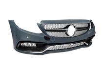 Mercedes C-class W205 2014-2021 гг. Комплект обвеса с полным задним бампером (AMG C63-designs 2014-2018) фото 8