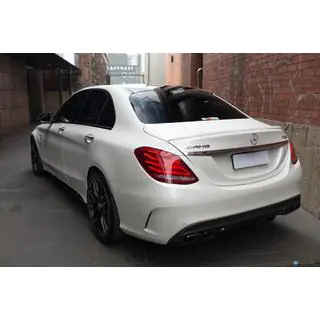 Комплект обвеса с полным задним бампером (AMG C63-designs 2014-2018) Mercedes C-class W205 2014-2021 гг. фото 4