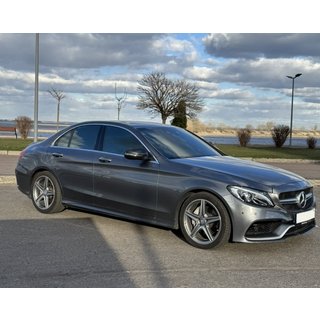 Комплект обвеса с полным задним бампером (AMG C63-designs 2014-2018) Mercedes C-сlass W205 2014-2021 гг. фото 2