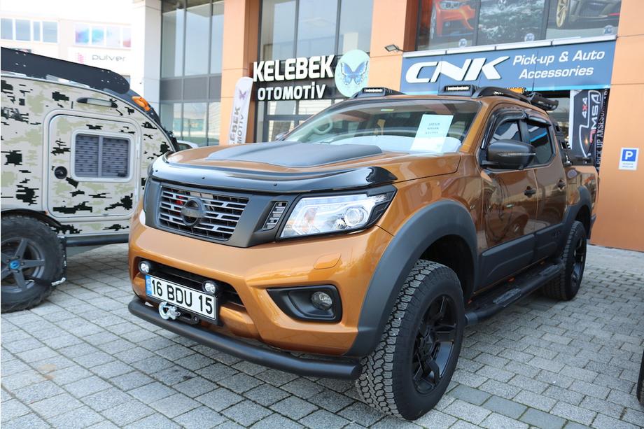 Nissan Navara/NP300 2016- гг. Дефлектор капота (EuroCap) Фото 8