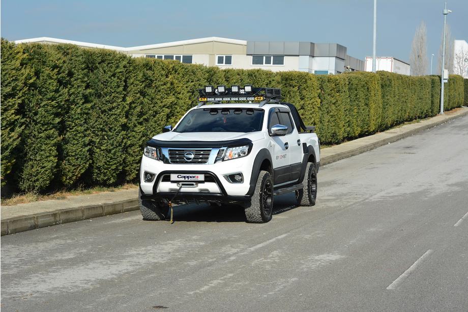 Nissan Navara/NP300 2016- гг. Дефлектор капота (EuroCap) Фото 4