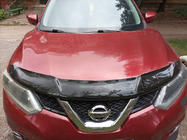 Nissan X-trail T32/Rogue 2014-2021 гг. Дефлектор капота (EuroCap) фото 1
