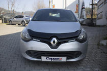 Renault Clio IV 2012-2019 гг. Дефлектор капота (EuroCap) фото 11