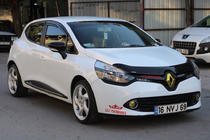 Renault Clio IV 2012-2019 гг. Дефлектор капота (EuroCap) фото 6