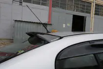 Renault Megane II 2004-2009 гг. Бленда Заднего Стекла Sedan (EuroCap, ABS) фото 1