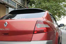 Renault Megane II 2004-2009 гг. Бленда Заднего Стекла Sedan (EuroCap, ABS) фото 10
