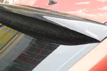 Renault Megane II 2004-2009 гг. Бленда Заднего Стекла Sedan (EuroCap, ABS) фото 3