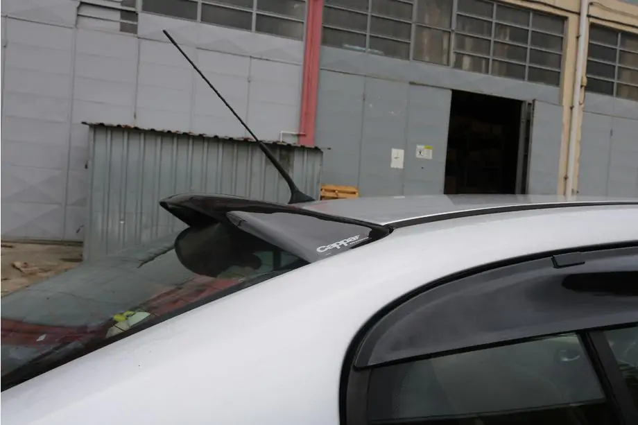 Renault Megane II 2004-2009 гг. Бленда Заднего Стекла Sedan (EuroCap, ABS) Image