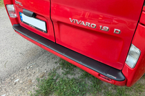 Opel Vivaro 2001–2015 гг. Накладка на задний бампер EuroCap (ABS) фото 1