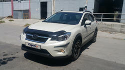 Subaru XV 2011-2017 гг. Дефлектор капота (EuroCap) фото 3