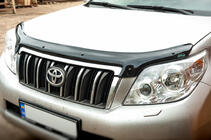 Toyota Land Cruiser Prado 150 2009-2023 гг. Дефлектор капота 2009-2013 (EuroCap) фото 2