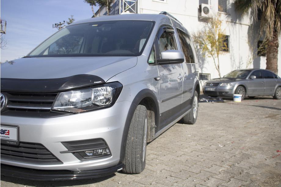 Volkswagen Caddy 2015-2020 гг. Комплект молдингов и расширителей арок Фото 8
