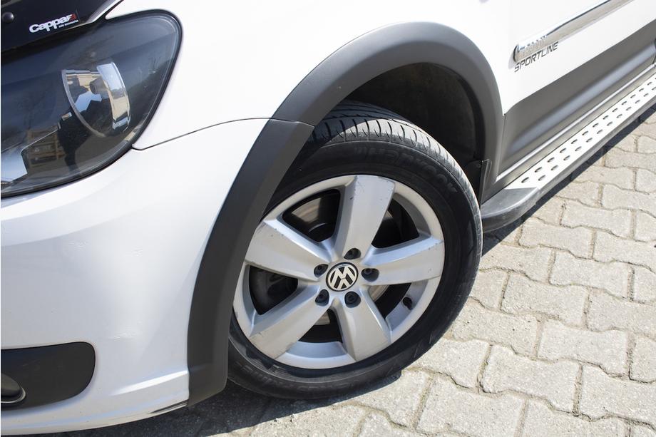 Volkswagen Caddy 2015-2020 гг. Комплект молдингов и расширителей арок Фото 9