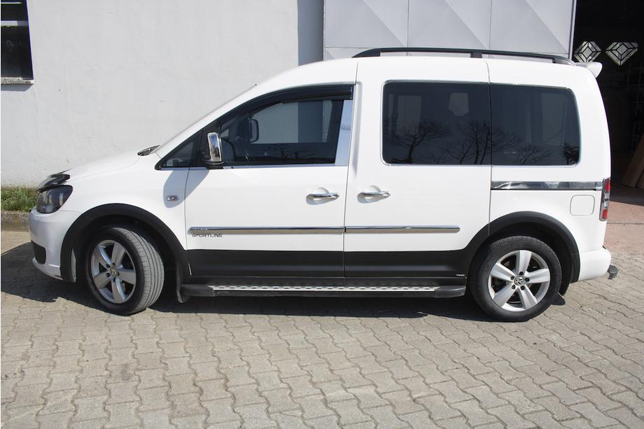 Volkswagen Caddy 2015-2020 гг. Комплект молдингов и расширителей арок Фото 12