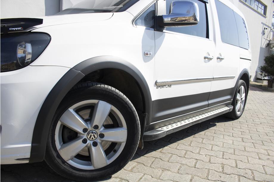 Volkswagen Caddy 2015-2020 гг. Комплект молдингов и расширителей арок Фото 13