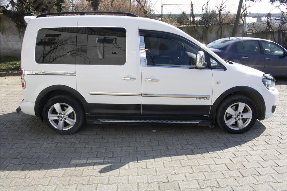 Volkswagen Caddy 2015-2020 гг. Комплект молдингов и расширителей арок Фото 20