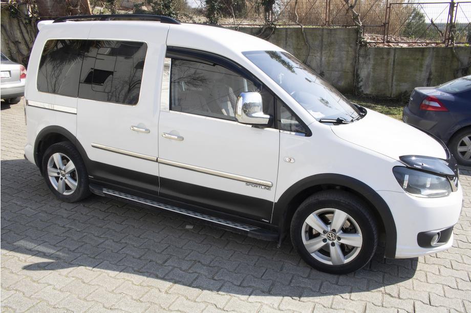Volkswagen Caddy 2015-2020 гг. Комплект молдингов и расширителей арок Фото 21