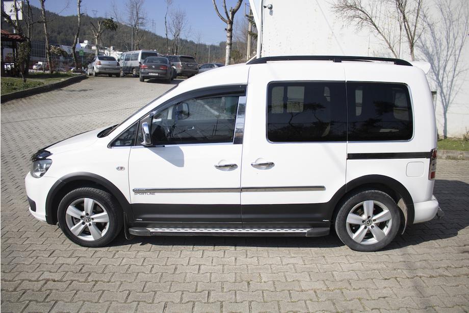 Volkswagen Caddy 2015-2020 гг. Комплект молдингов и расширителей арок Фото 24