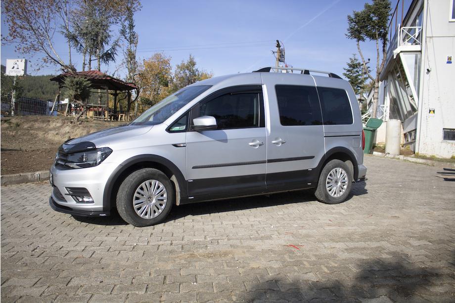Volkswagen Caddy 2015-2020 гг. Комплект молдингов и расширителей арок Фото 35