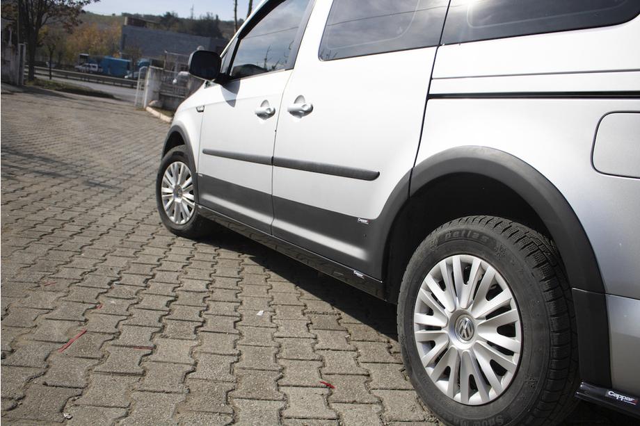 Volkswagen Caddy 2015-2020 гг. Комплект молдингов и расширителей арок Фото 37